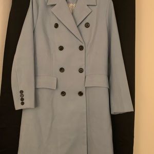 Blue winter coat
